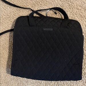 Black Quilted Women’s Tote Bag - Brand Unspecified